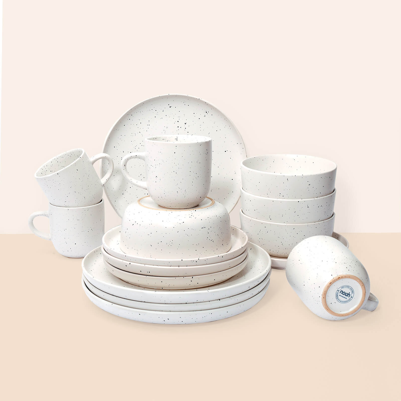 4x Person Stoneware Dinner Set