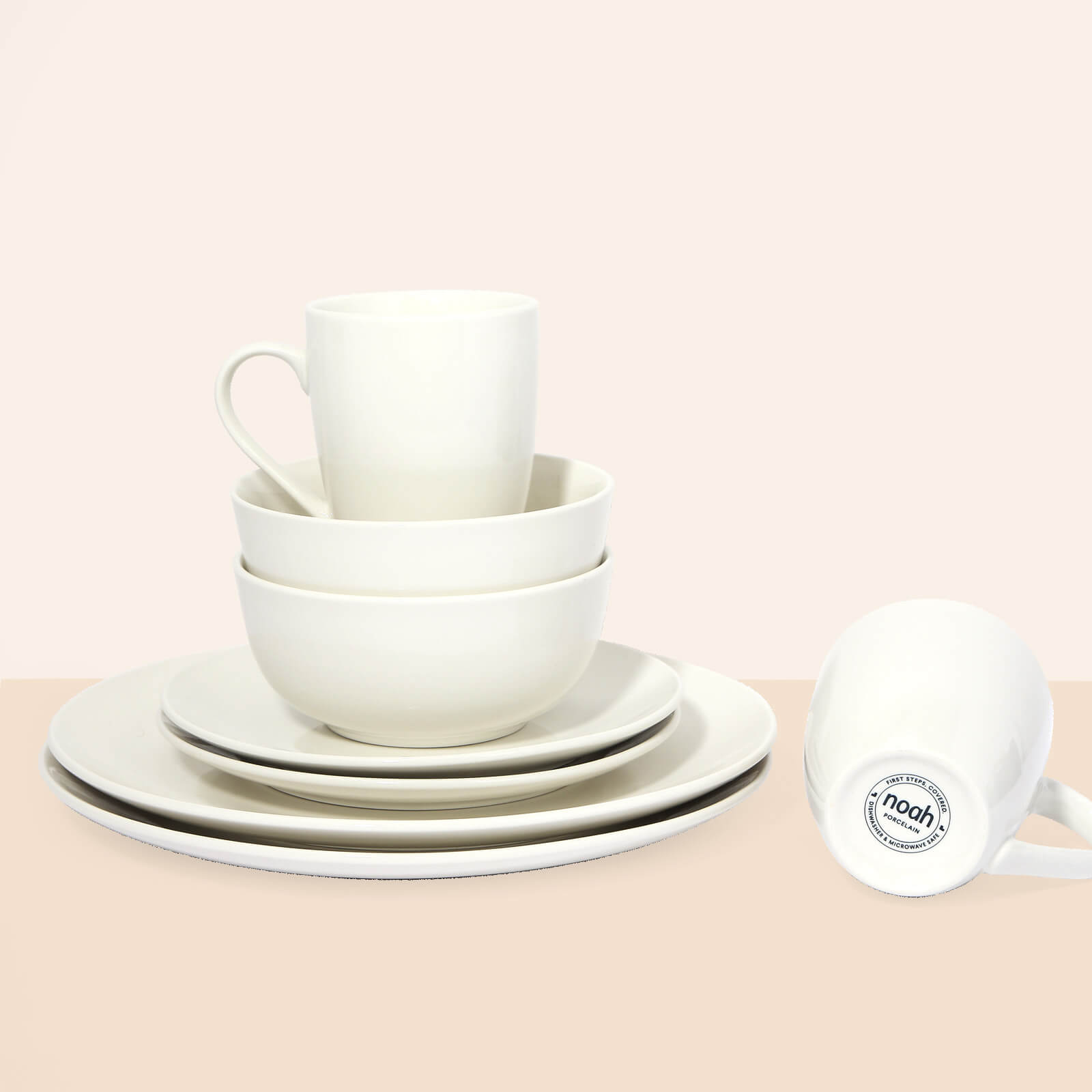 4x Person Porcelain Dinnerware Set
