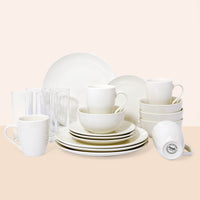 4x Person Porcelain Dinnerware Set